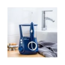 Irigator Bucal, Waterpik, WP-663, Aquarius, 7x Varfuri, 1400 psi, 10x Trepte Presiune, Rezervor 400ml, Albastru