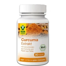 Turmeric forte bio 500mg 90 capsule 45g Raab