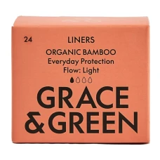 Panty liners din bambus organic (24 buc), Grace and Green