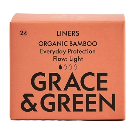 Panty liners din bambus organic (24 buc), Grace and Green