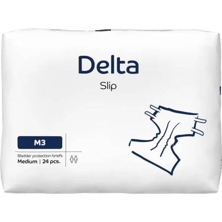Scutece pentru adulti M3 2800ml Delta Slip, 24 bucati, Abena