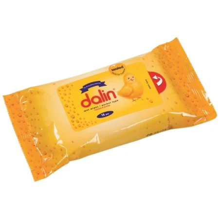 Servetele umede Soft&Clean, 15 bucati, Dalin