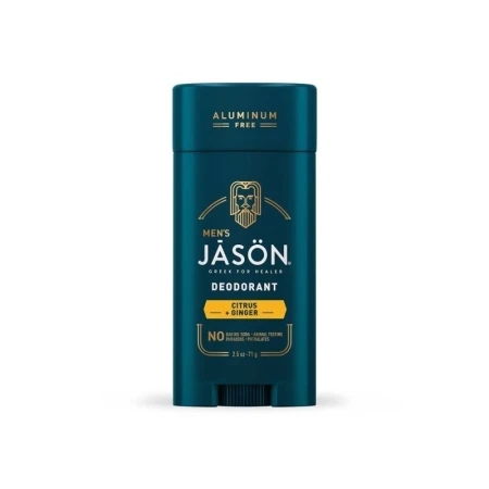 Deodorant solid cu citrice si ghimbir, pentru barbati, 71 g, Jason