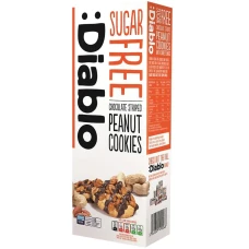 Biscuiti fara zahar cu arahide, 150g, Diablo