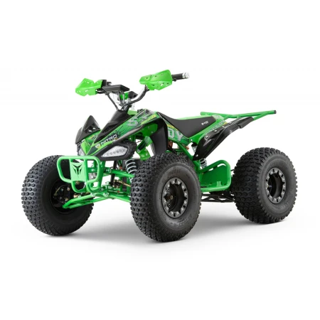 ATV electric ECO Speedy XXL 1000W 48V 20Ah cu diferential, roti 8 inch, culoare verde
