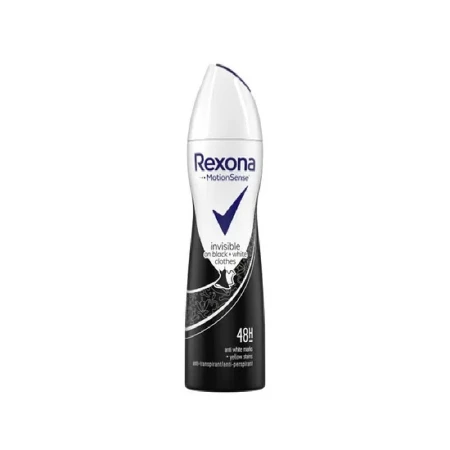 Deodorant spray Invisible Black & White, 150ml, Rexona