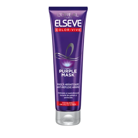 Masca de par Color Vive Purple, 150ml, Elseve