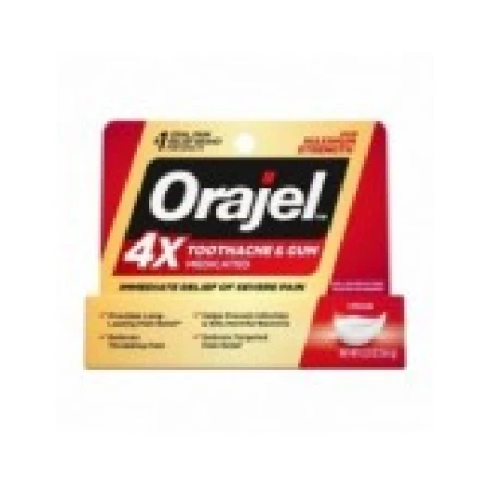 Crema Analgezica, Orajel, Maximum, Pentru Ameliorarea Durerilor in Urma iritatiilor Bucale, 20% Benzocaina, 9.4gr