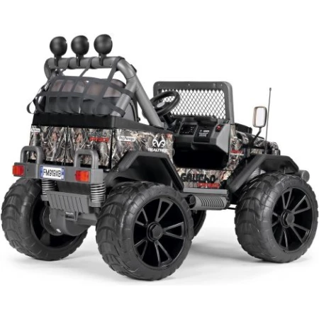 Masina electrica Peg Perego Gaucho Pro Realtree, 6 ani+,2 Locuri,  24V