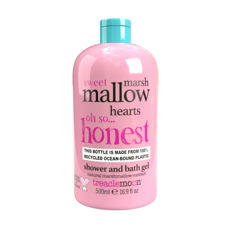 Gel de dus Marshmallow hearts, 500ml, Treaclemoon