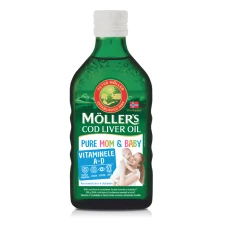 Ulei din ficat de cod Pure Mom & Baby, 250ml, Moller's