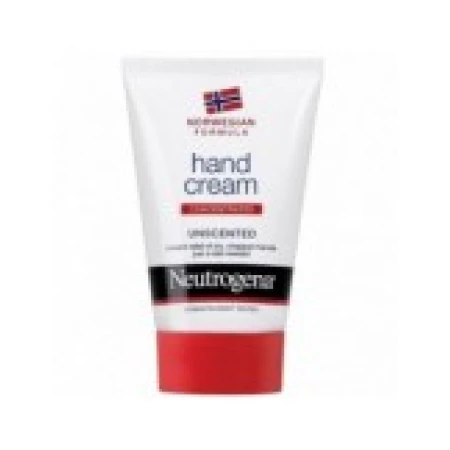 Crema pentru Maini, Neutrogena, Concentrated, Hand Cream, Vindecare Rapida a Pielii Aspre si Crapate, Fara Parfum, 50ml