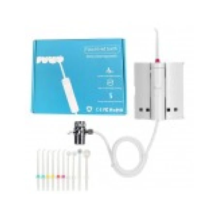 Irigator Bucal, Dental Spa, X4-A, Conectare la Robinet, 10x Varfuri Incluse, Sistem Prindere Inclus