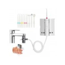 Irigator Bucal, Dental Spa, X4-A, Conectare la Robinet, 10x Varfuri Incluse, Sistem Prindere Inclus