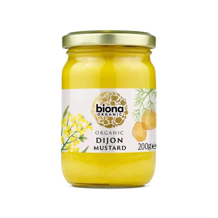 Mustar Dijon Bio 200g Biona