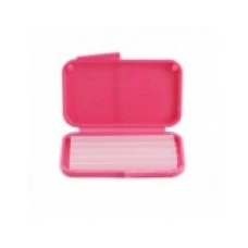 Set 5x Batoane Ceara Ortodontica, Zamo, pentru Aparat Dentar, Transparenta, Non-Toxica, 15gr, Aroma Capsuni
