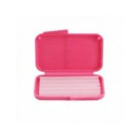 Set 5x Batoane Ceara Ortodontica, Zamo, pentru Aparat Dentar, Transparenta, Non-Toxica, 15gr, Aroma Capsuni