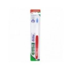 Periuta de Dinti Manuala, Gum, Ortho Travel 124, pentru Igienizarea Aparatelor Ortodontice, Rosie