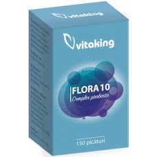 Complex Probiotic cu 10 tipuri de bacterii, 6ml, Vitaking