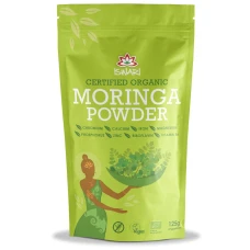 Moringa bio sub forma de pulbere, 125g, Iswari