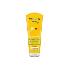 Sampon si gel de dus cu galbenele pentru bebelusi 200ml Weleda