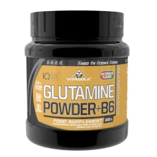 Glutamine Powder + B6 Watermelon, 300g, Vitabolic