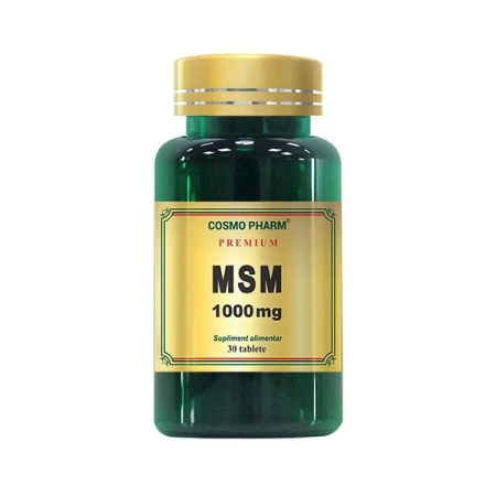 MSM, pachet 60 cu 30 capsule, CosmoPharm