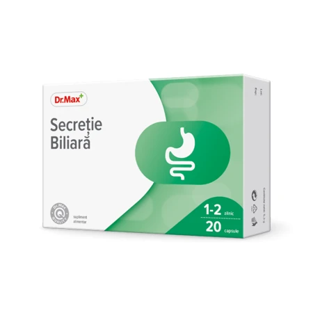Dr. Max Secretie biliara, 20 capsule