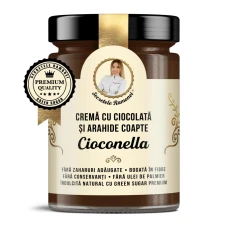 Crema de arahide si cacao Cioconella Secretele Ramonei, 350g, Laboratoarele Remedia
