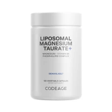 Magneziu taurat liposomal cu vitamina B6, 120 capsule, Codeage