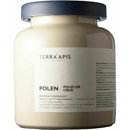 Polen crud poliflor, 350 gr, Terra Apis