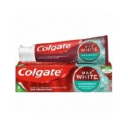 Pasta de Dinti, Colgate, Max White, Efect de Albirea Dintilor cu Argila si Minerale, 75ml