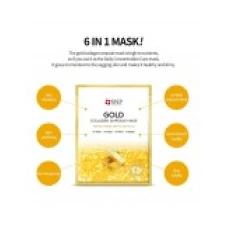 Masca Ingrijire Fata, SNP, Gold Collagen Ampoule, cu Colagen de Aur, Efect Anti-Imbatranire, 27ml