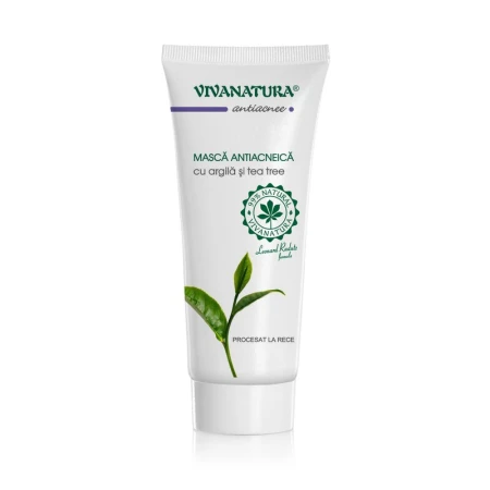 Masca Antiacneica cu argila si tea tree, 75 ml, Leonard Radutz Formula, VivaNatura