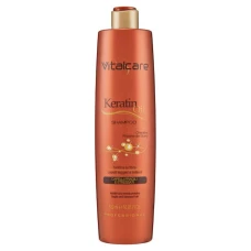 Sampon pentru par fragil Keratin, 500ml, Vitalcare