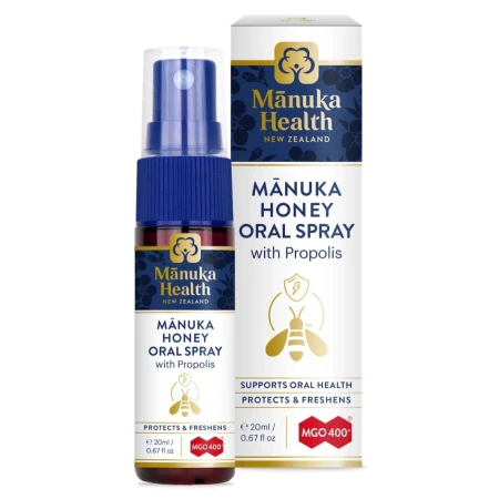 Spray oral miere de Manuka MGO 400+ cu Propolis lichid BIO30 (20ml)