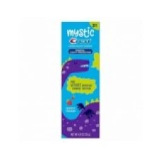 Pasta de Dinti pentru Copii, Crest, Mystic, Albirea Dintilor cu Fluor, Varsta 3+ Ani, Aroma Capsuni, 113gr