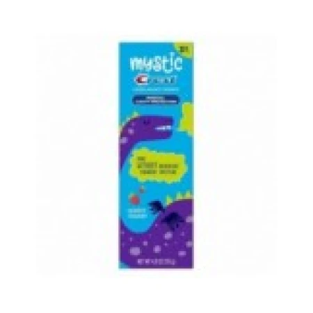 Pasta de Dinti pentru Copii, Crest, Mystic, Albirea Dintilor cu Fluor, Varsta 3+ Ani, Aroma Capsuni, 113gr
