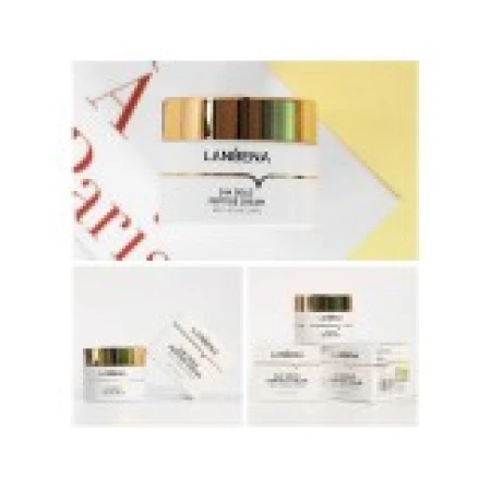 Crema de fata, Lanbena, 24K Gold, Anti-Rid, Anti-Imbatranire, cu Peptide si Aur 24K, 50gr