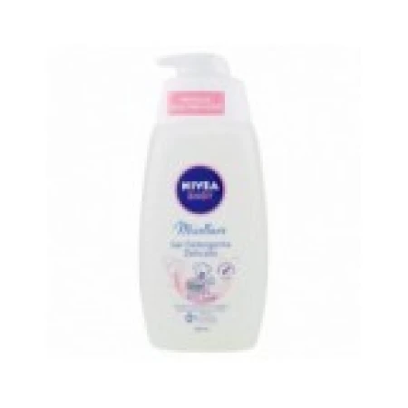 Gel Micelar de Curatare, Nivea, Baby, Formula Ultra-Delicata cu Musetel, 500ml