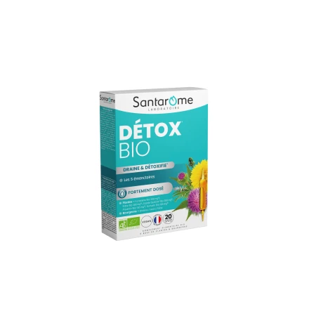 Detox Bio, 20 fiole, Santarome