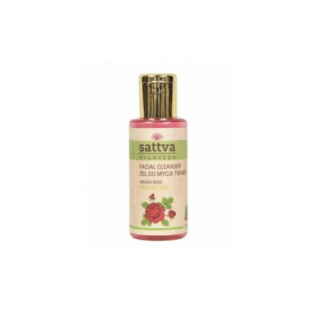 Gel de curatare fata cu Trandafir, 100ml - Sattva Ayurveda