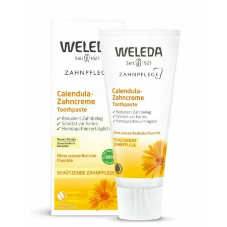 Pasta de dinti cu galbenele, 75ml, Weleda