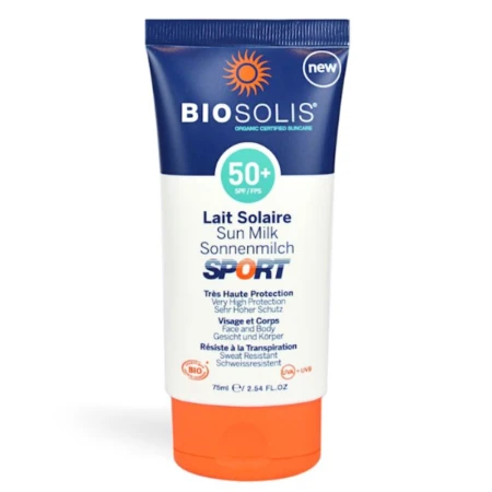 Lapte de corp cu protecție solară sport spf 50+ ECO 75 ml Biosolis