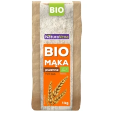 Făină de grâu tip 500 Bio 1 kg NaturaVena Bio