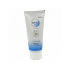 Gel pentru Fata, Cipla, Rivela, cu Ulei de Argan, Rezistent la Apa, Protectie UVA, UVB, SPF 30+ si PA+++, 10gr