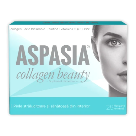 Aspasia Collagen Beauty, 28 flacoane, Zdrovit