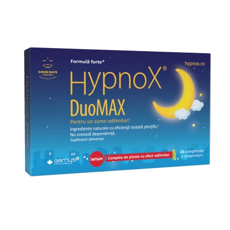 Hypnox DuoMax, 20 comprimate, Good Days Therapy