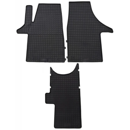 Covorase auto VW Transporter/ Caravelle/ Multivan (T5) (T6) 2003 - 2014, 2015 - prezent 2 locuri fata 3buc Petex