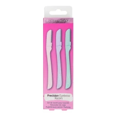 Kit aparate de ras pentru sprancene Pastel, 1 bucata, Brushworks